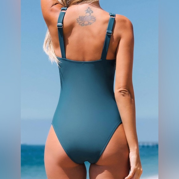 CUPSHE Women's One Piece Swimsuit - Picture 8 of 10